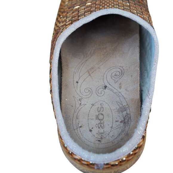Taos Womens Primavera Woven Slip-On Clogs Size 38 7.5 US‎ - Picture 8 of 9